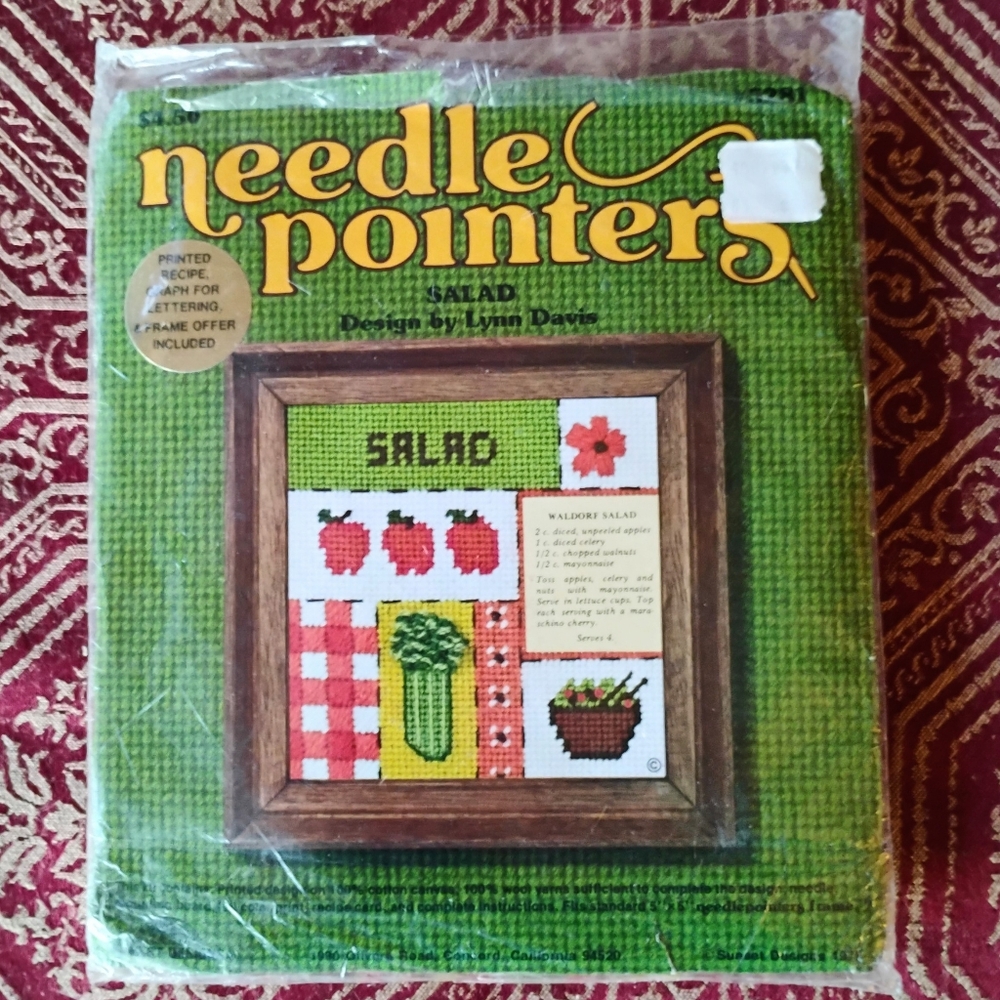 Vintage Needle Pointers Embroidery Kit